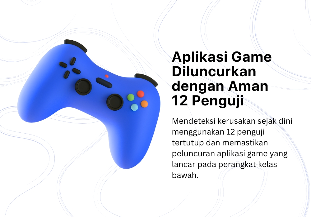 Pengujian crash aplikasi game pada perangkat kelas bawah menggunakan 12 penguji