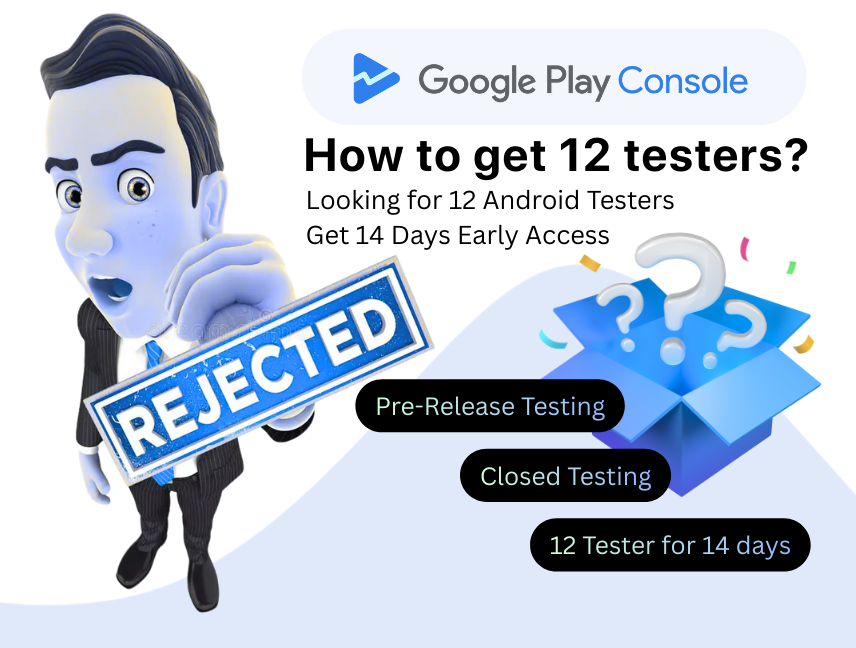 Android app closed testing with real testers