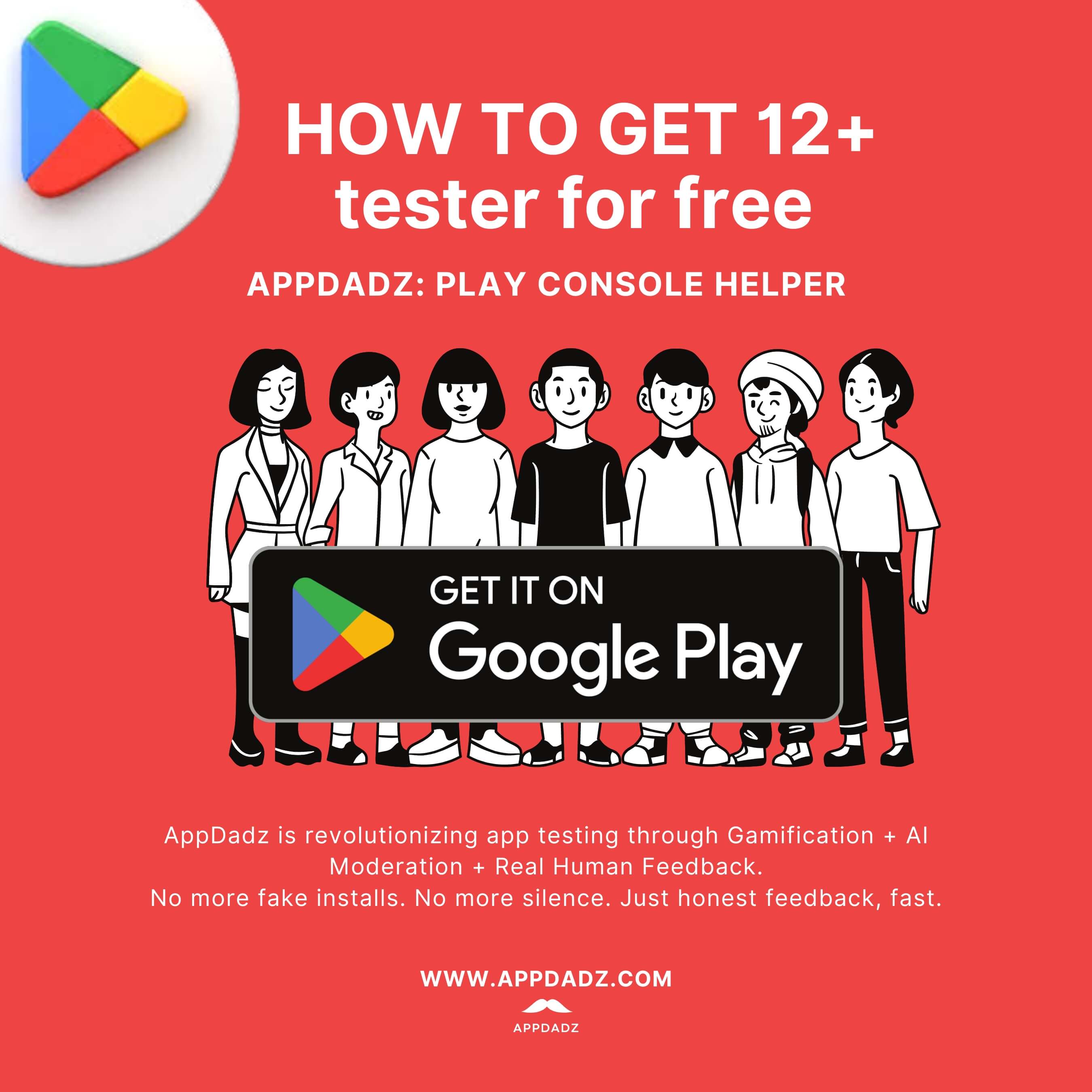 AppDadz app list screenshot showing pre-launch and high-credit apps for testing