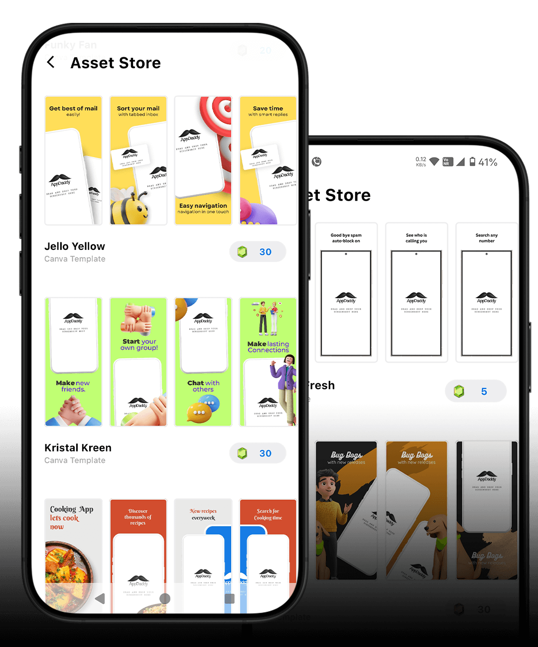 AppDadz Play Store asset templates for app marketing and visibility