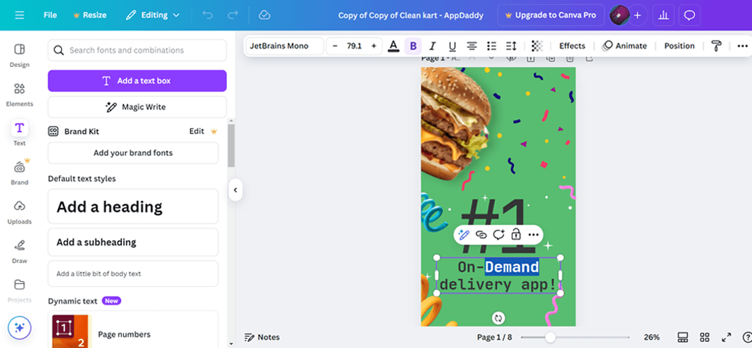 AppDadz Canva templates for Play Store screenshots and app marketing